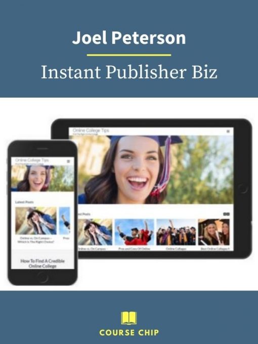 Joel Peterson – Instant Publisher Biz PINGCOURSE - The Best Discounted Courses Market