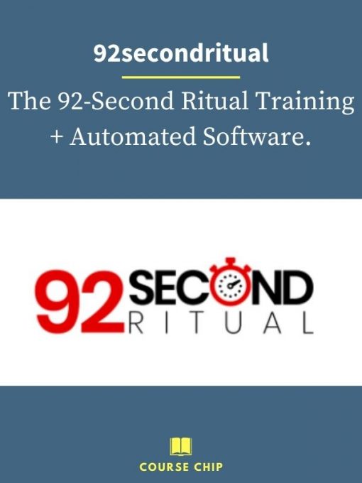 92secondritual – The 92 Second Ritual Training Automated Software. PINGCOURSE - The Best Discounted Courses Market