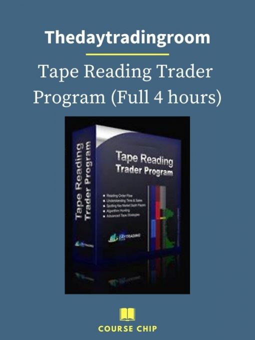 Thedaytradingroom – Tape Reading Trader Program Full 4 hours PINGCOURSE - The Best Discounted Courses Market