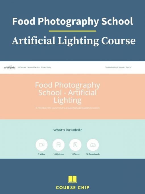 Food Photography School – Artificial Lighting Course 1 PINGCOURSE - The Best Discounted Courses Market